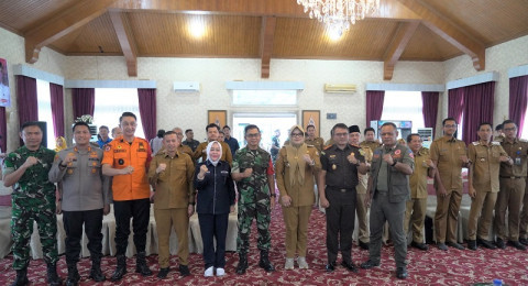 Antisipasi Karhutla di Lahan Gambut, Korem 042/Gapu dan Pemkab Tanjabtim Perkuat Sinergi